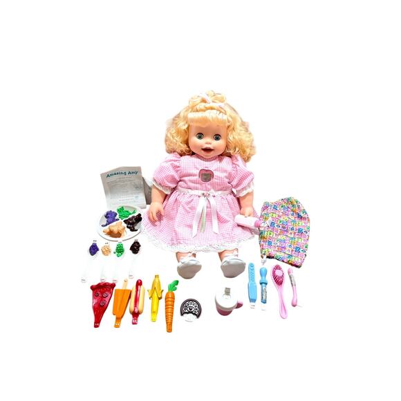 Amazing Amy Toddler Doll Playmates Interactive Tested WORKS Mint condition - Picture 1 of 14